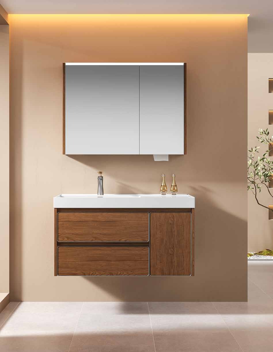 Brazilian Oak Bathroom Vanity