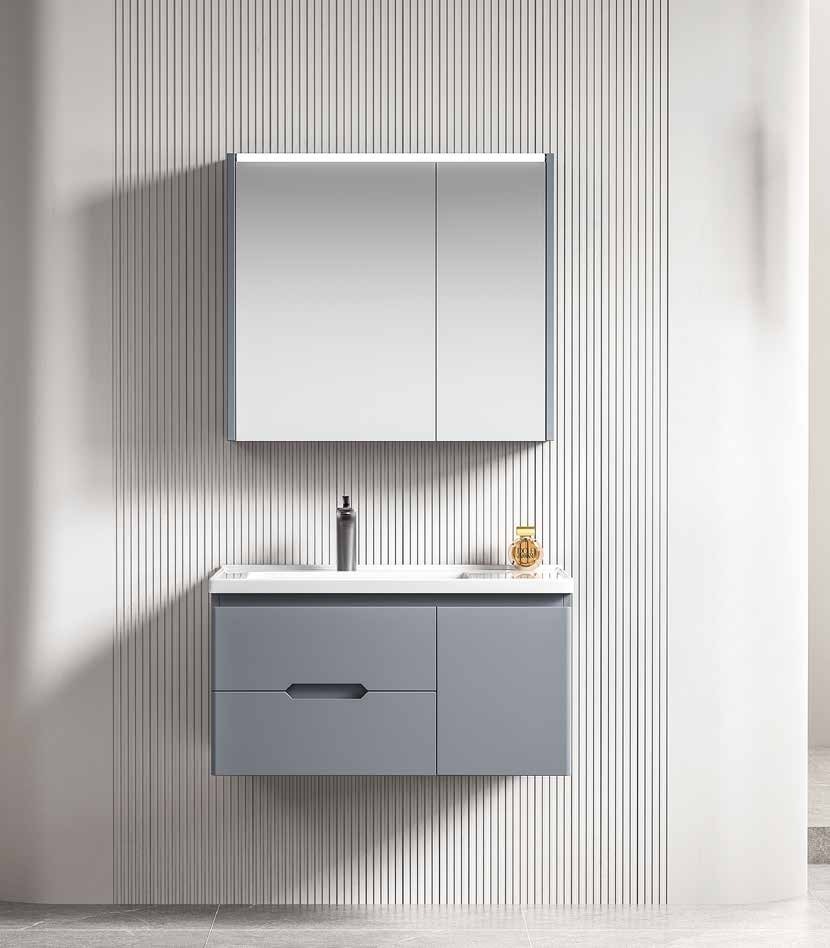 Acacia Grey Bathroom Vanity
