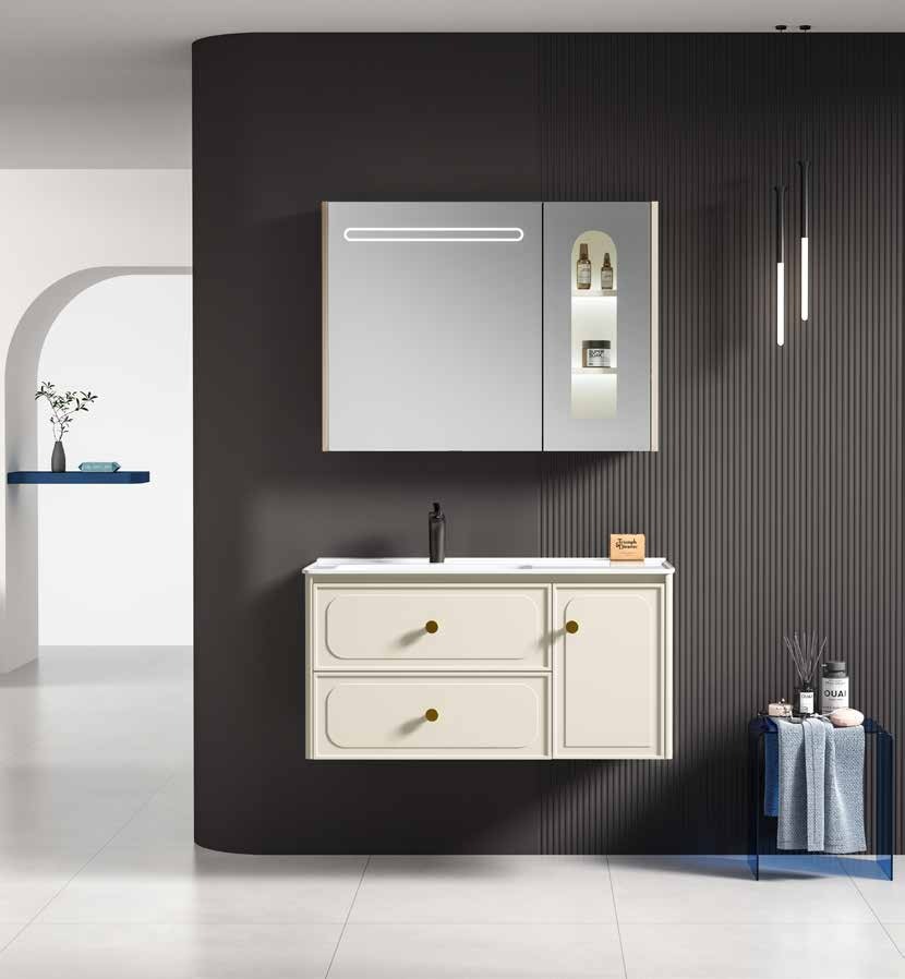 Classic Cream Bathroom Vanity