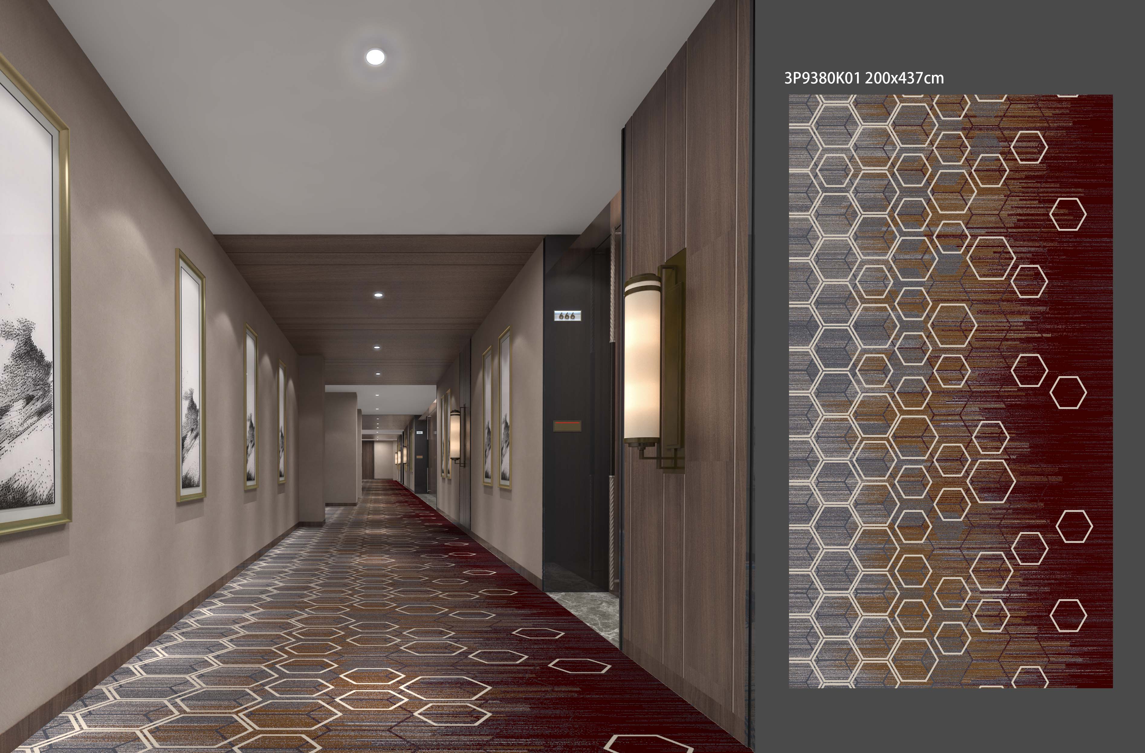 Hospitality Carpet Design 007