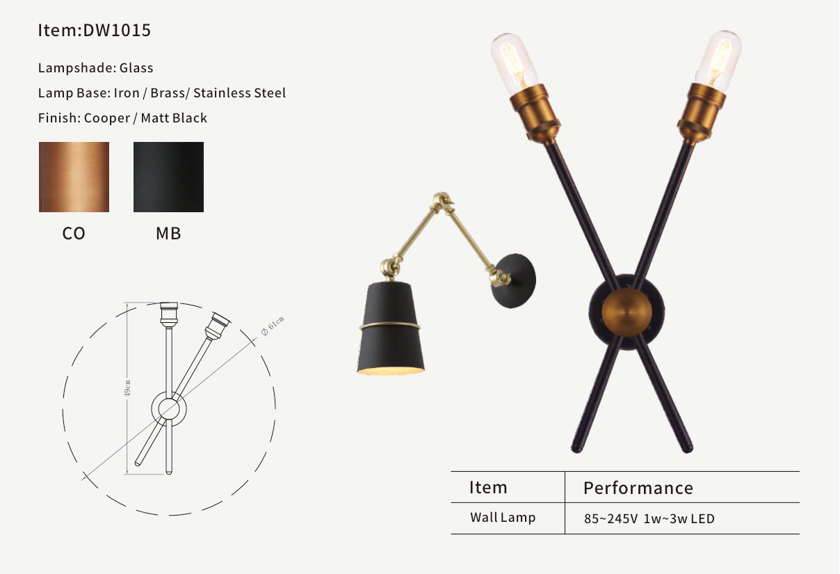 Articulated Wall Lamp