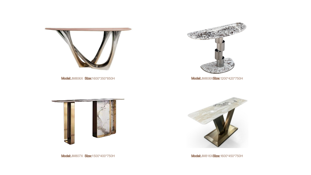 Console & Sideboard Set